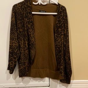 Leopard cardigan